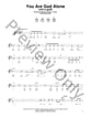 You Are God Alone Guitar and Fretted sheet music cover